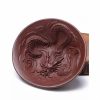 Authentic Yixing Purple Clay Hand Carved Chinese Dragon Tea Cup