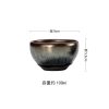 Oil Spot Tenmoku Glaze​ Hand Painted Dragon Jian Zhan Ceramic Tea Cups