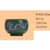Authentic Hand Painted Dragon Green Yixing Clay Gongfu Tea Cup