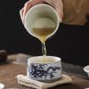 Unique Dragon Year Tea Set with Blue and White Porcelain Pattern