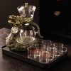 Control the Dragon Ball Semi Lazy Automatic Glass Teapot and Cup Set