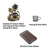 Control the Dragon Ball Semi Lazy Automatic Glass Teapot and Cup Set
