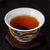 Dragon in the Sea of Fire Themed Exquisite Porcelain Dragon Tea Cup