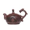 Authentic Vintage Handmade Chinese Dragon Handle Zisha Yixing Clay Teapot