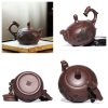Authentic Vintage Handmade Chinese Dragon Handle Zisha Yixing Clay Teapot